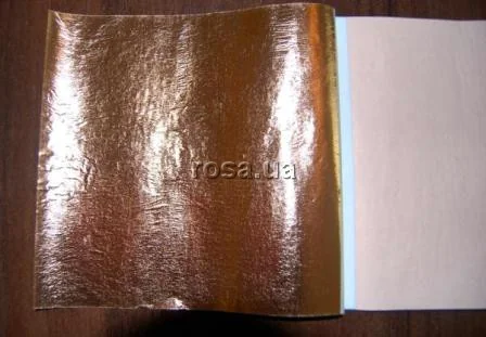 Поталь вільна, мідь, 16*16 см, 25 аркушів, Shenzhen K & T Enterprise Limi