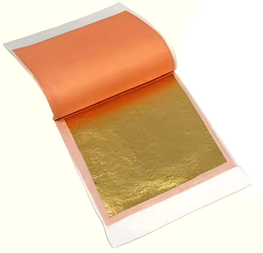 Поталь вільна золото 16×16 см (25 листів) — Хобі та декор