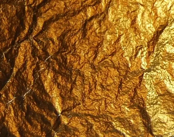 Поталь вільна, золото №2,5, 16*16 см, 10 аркушів, Nazionale — фото 2