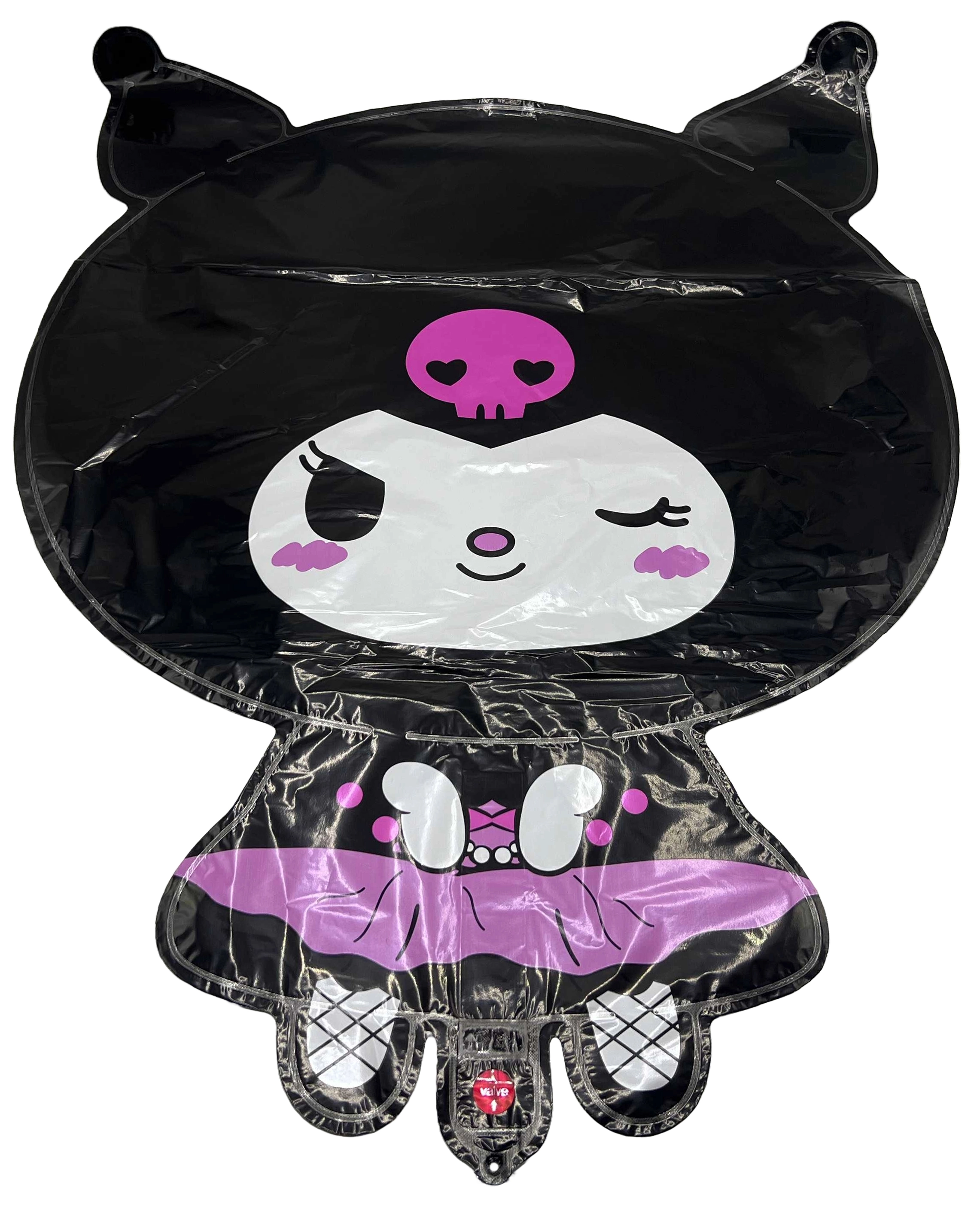 Повітряна куля фольгована 48х65см Зайчик Kuromi 1064 — фото 2