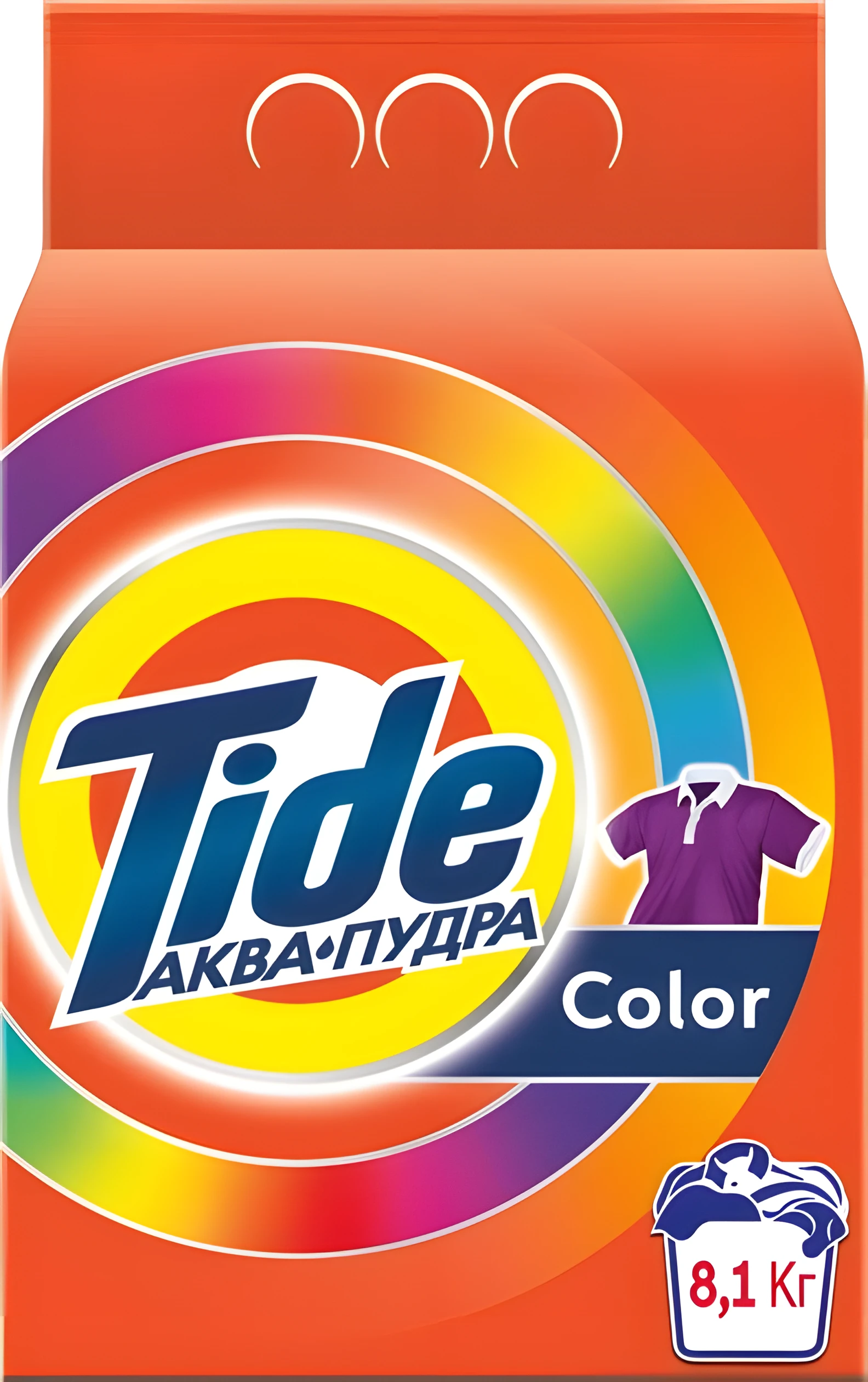 Пральний порошок Tide автомат Аква-Пудра Колор 8,1кг