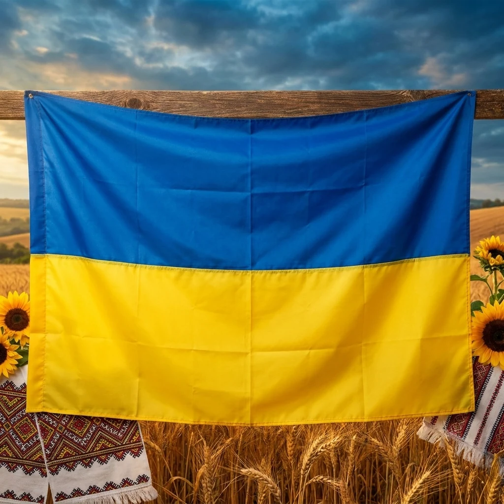 Прапор України 120х180 см, полiест