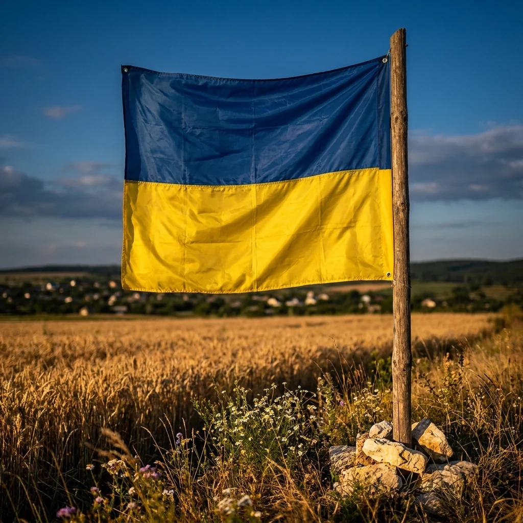 Прапор України 80х120см флажна ciтка