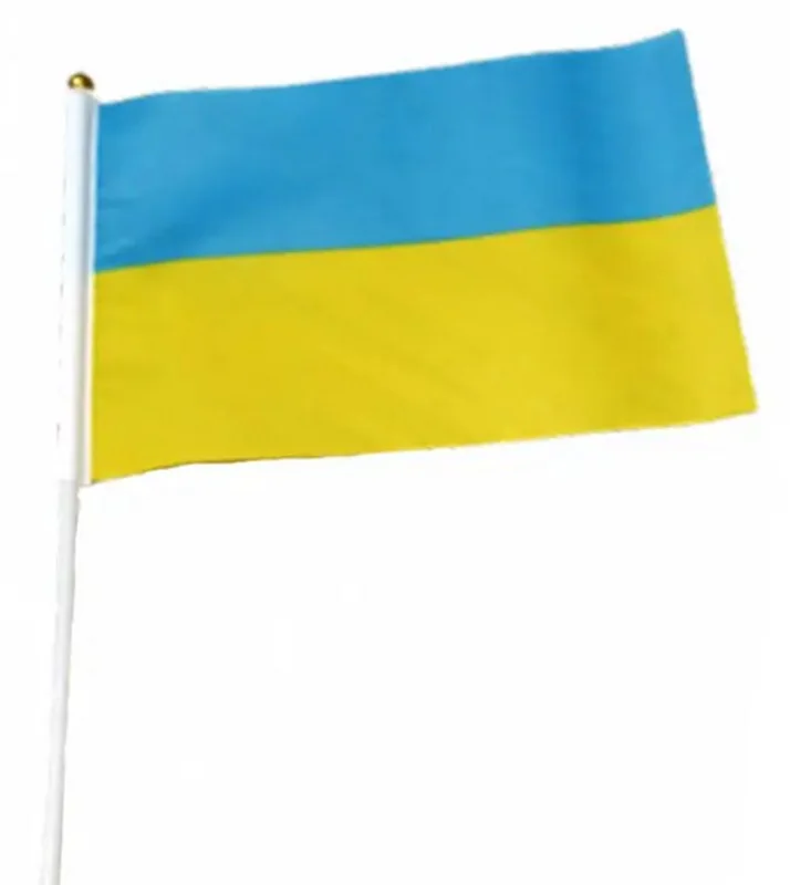 Прапорець 20х28 см Україна — фото 2