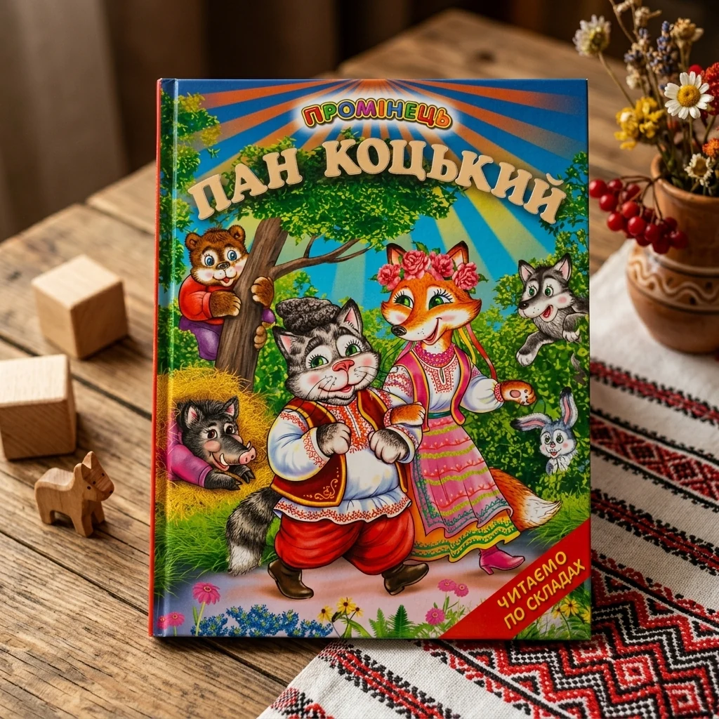 Промінець .Пан Коцький. Читаємо по складах Белкар
