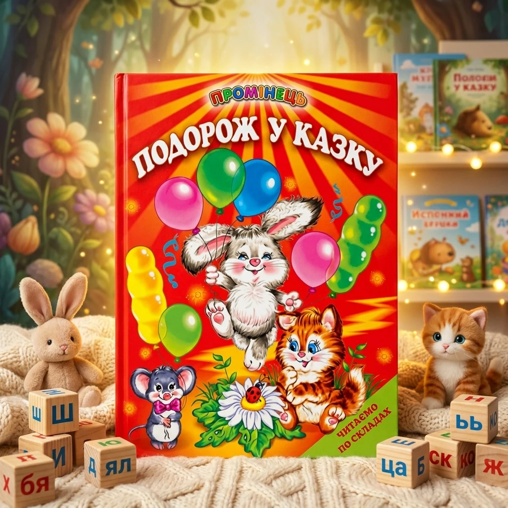 Промінець. Подорож у казку. Читаємо по складах Белкар