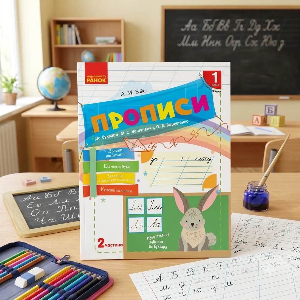 Прописи до букваря Вашуленка 1кл. Ч.2. Заїка