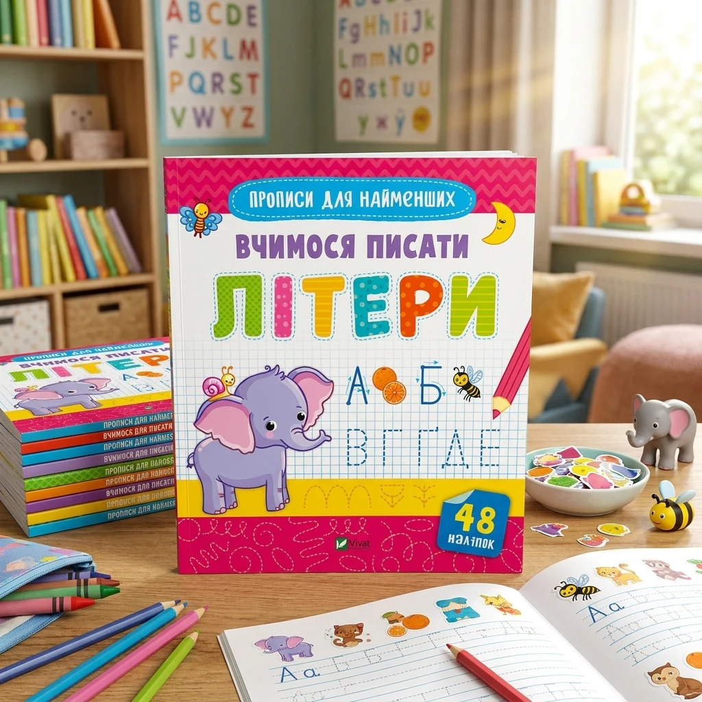 Прописи Вчимося писати літери