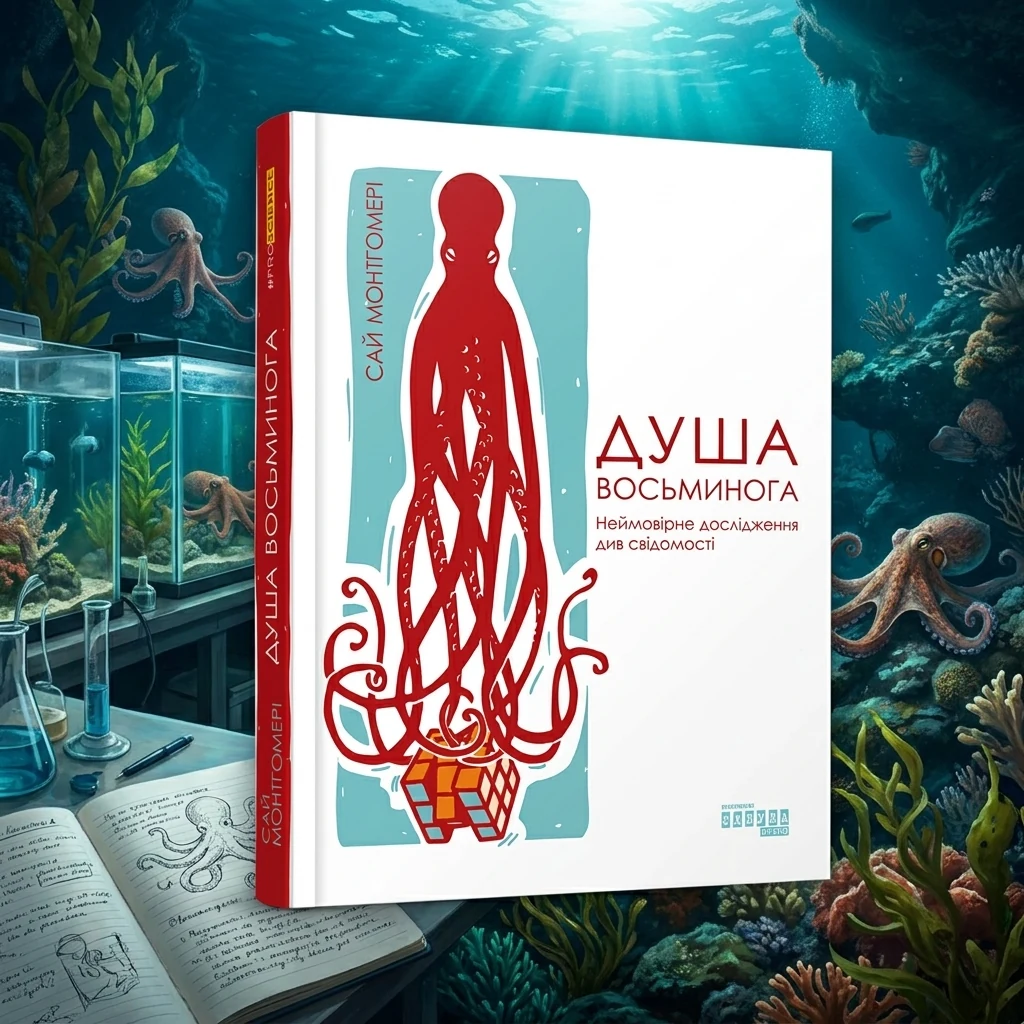 PROscience : Душа восьминога. Неймовірне дослідження див свідомості