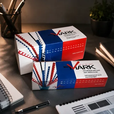 ПРУЖИНИ МЕТ. wireMARK 9,5 мм, чорні (100 шт.) (уп.)