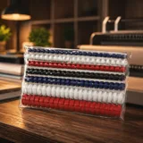 ПРУЖИНИ ПЛАСТИКОВІ 16мм BM.0505 100шт. 16 мм. білий 12 — фото 1