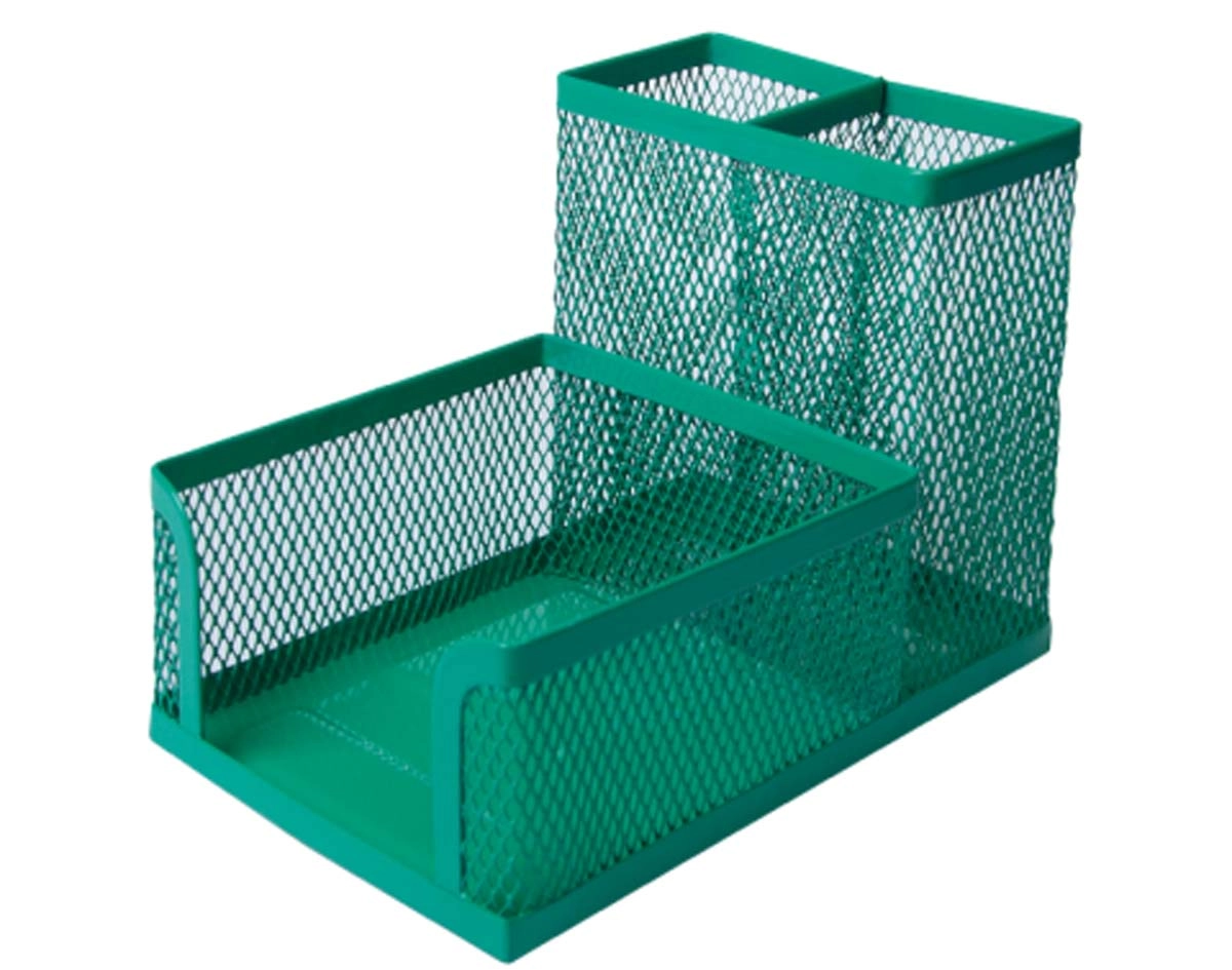 Органайзер металевий Buromax зелений — фото 2