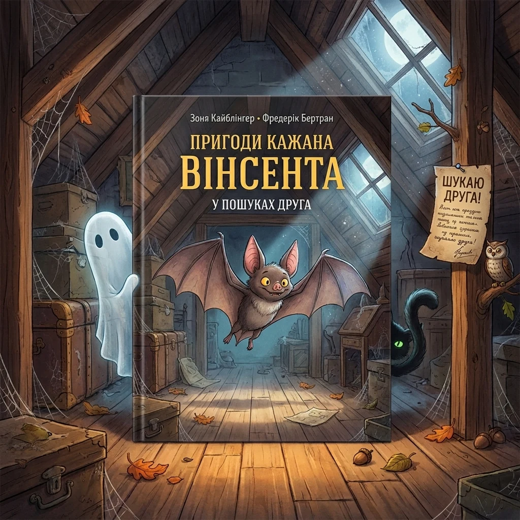 Пригоди кажана Вінсента. Книга 1: У пошуках друга — З. Кайблінгер