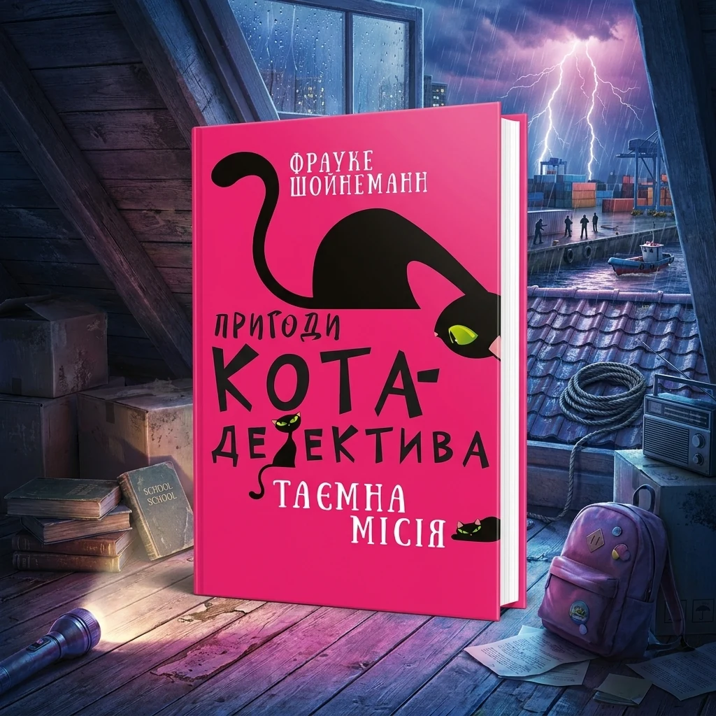 Пригоди кота-детектива Книга 1. Таємна місія Вінстона — Ф. Шойнеманн