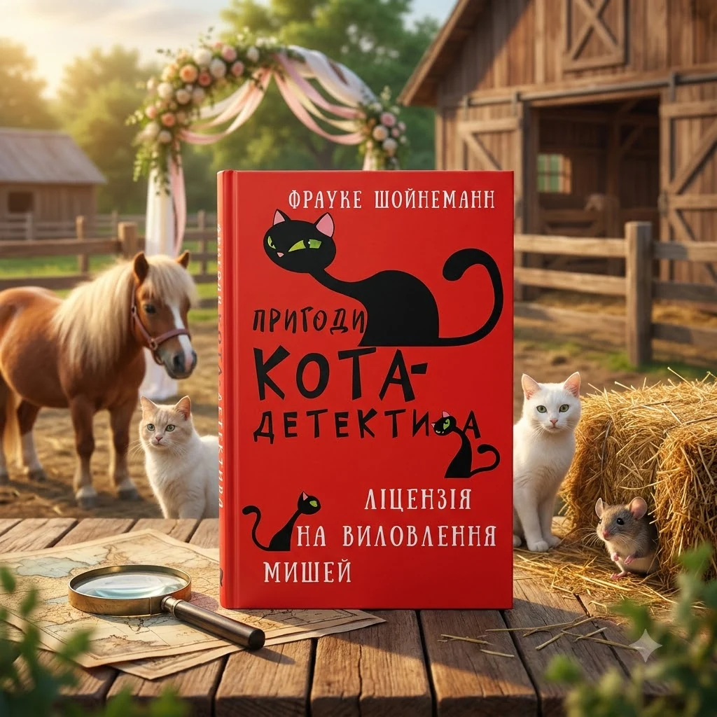 Пригоди кота-детектива Книга 6.Ліцензія на виловлення мишей.Шойнеманн Ф. Букшеф