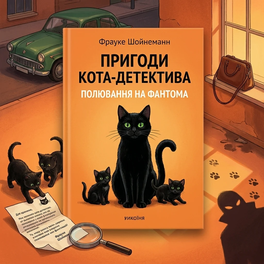 Пригоди кота-детектива Книга 7. Полювання на Фантома — Ф. Шойнеманн