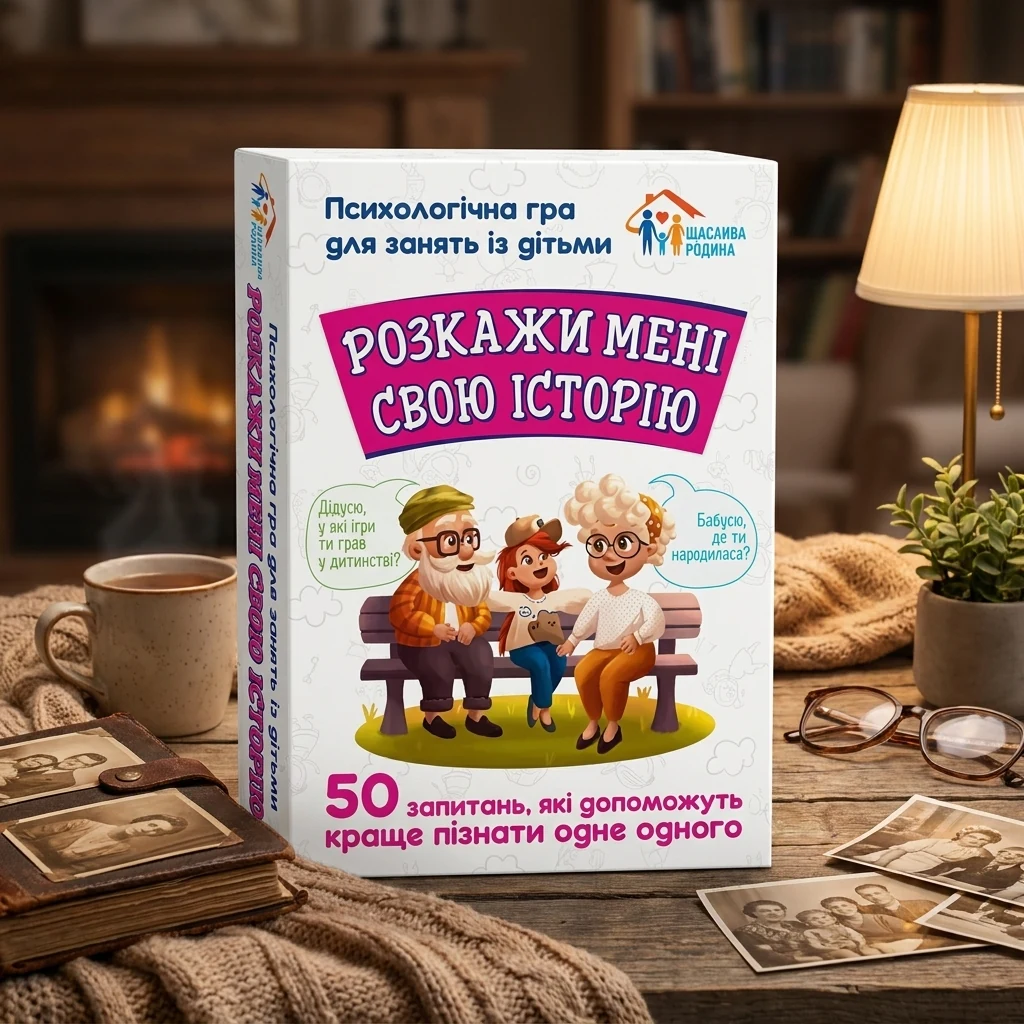 Психологічна гра.Розкажи мені свою історію. 6+ Ранок