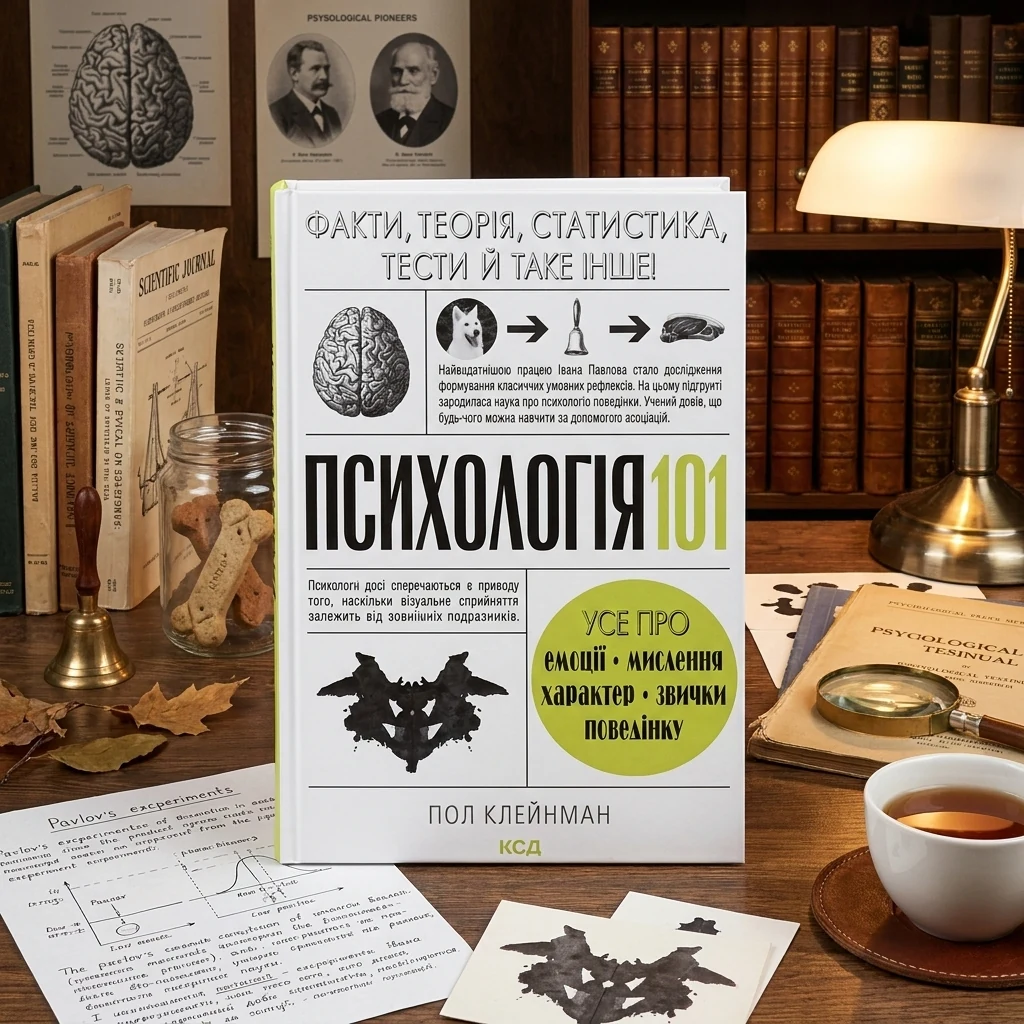 Психологія 101: Факти, теорія, статистика, тести й таке інше — П. Клейнман