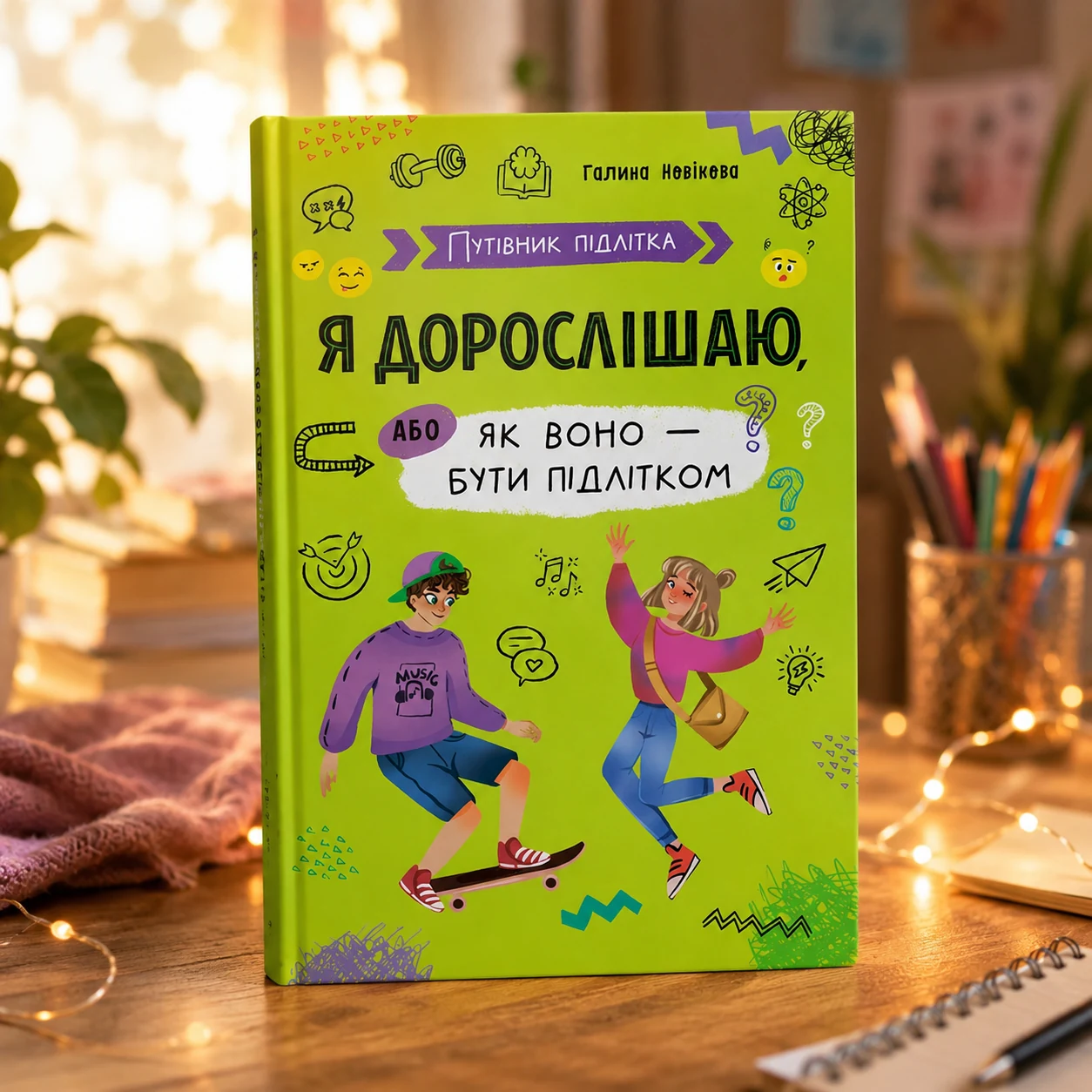 Путівник підлітка Я дорослішаю або як воно бути підлітком — Розмальовки та аплікації
