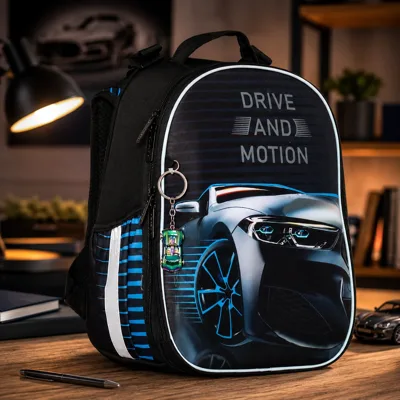 Ранець SchoolCase Mini 2 відділення 35х27х16см поліестер Drive 2409C