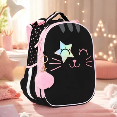 Ранець SchoolCase Mini 2 відділення 35х27х16см поліестер Star kitty 2401C