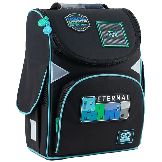 Ранець шкільний "Eternal Game" GoPack GO24-5001S-6 чорний