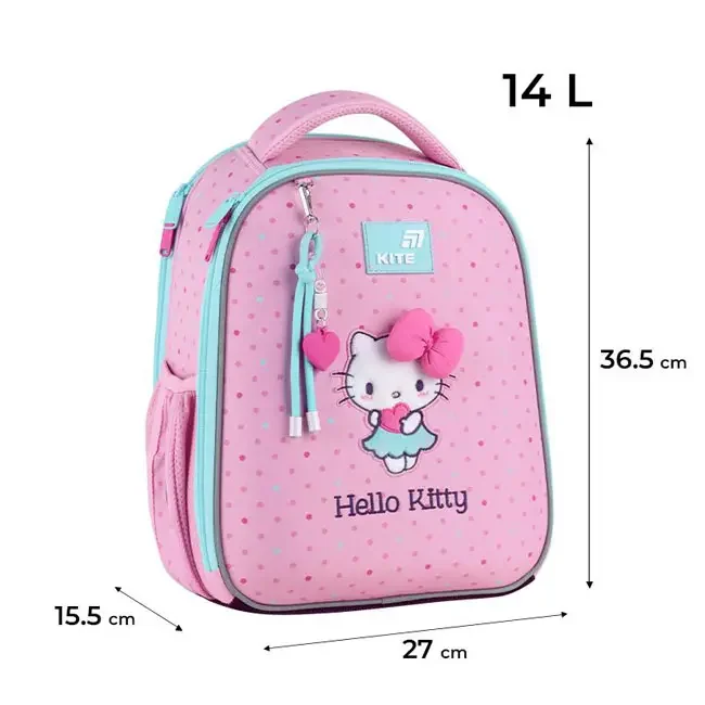 Ранець шкільний "Hello Kitty" Kite HK26-555S-1 рожевий — фото 2