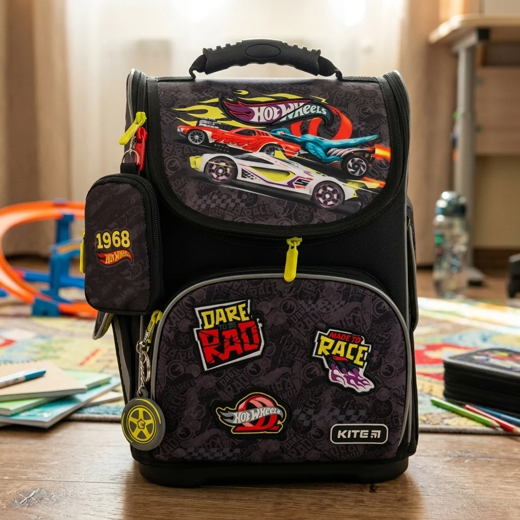 Ранець шкільний "Hot Wheels" Kite HW24-501S