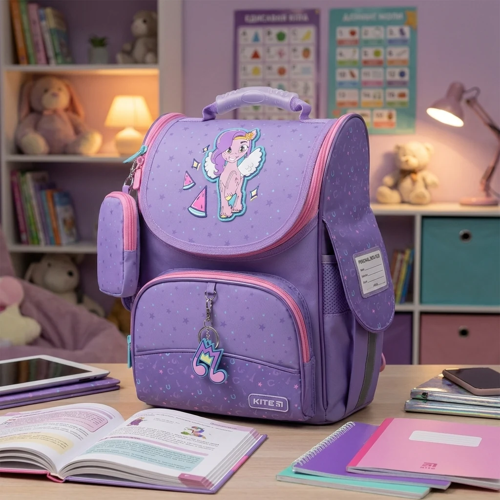 Ранець шкільний "My Little Pony" Kite LP24-501S бузковий