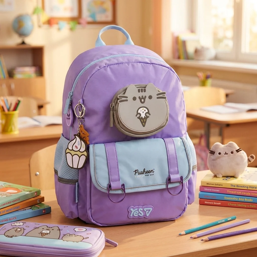 Ранець шкільний "Pusheen" S-104S 550262