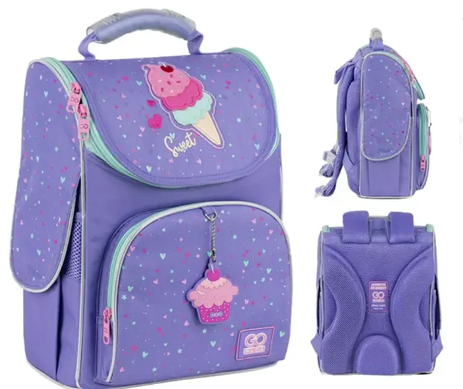 Ранець шкільний "Summer Ice Cream" GoPack GO25-5001S-2 бузковий