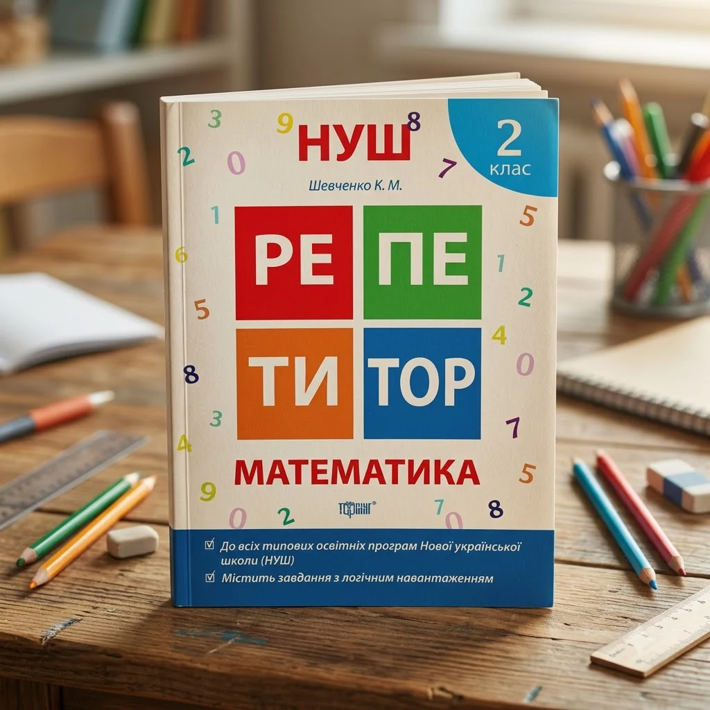 Репетитор.Математика 2 клас.Шевченко К.Торсінг