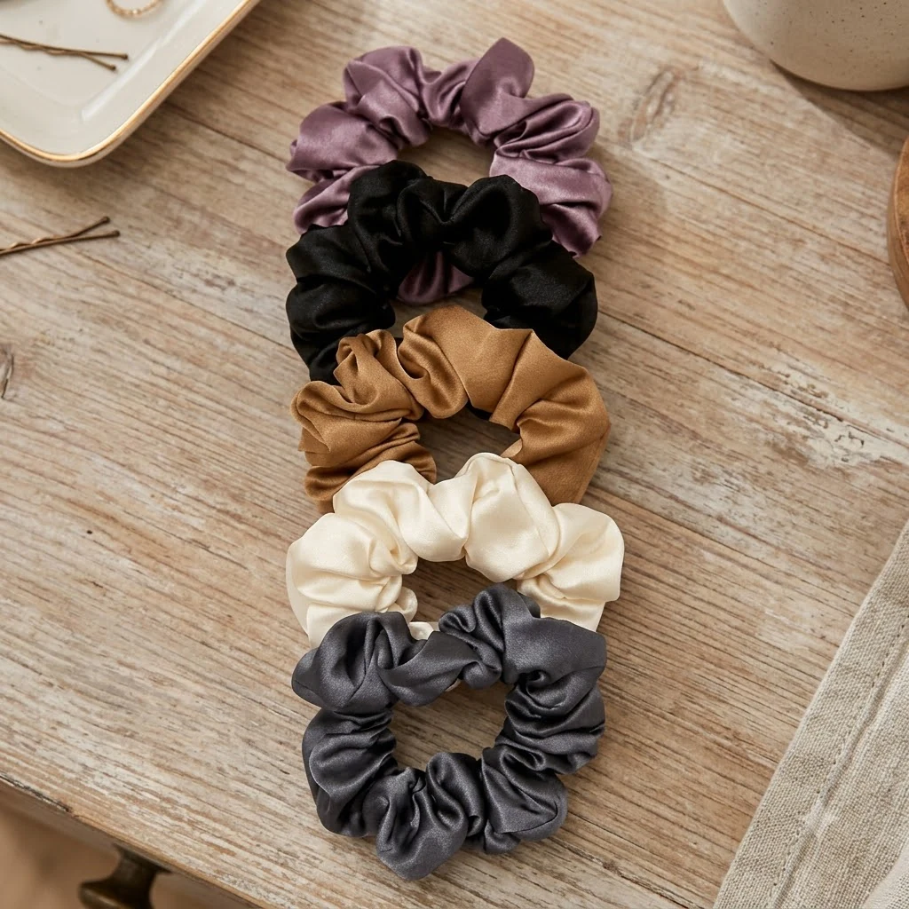 Резинка для волосся тканина 8 см