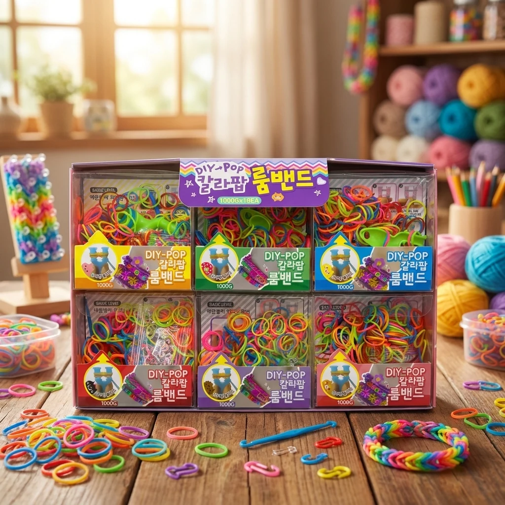 Резиночки для плетіння "Rainbow Loom" 250 шт