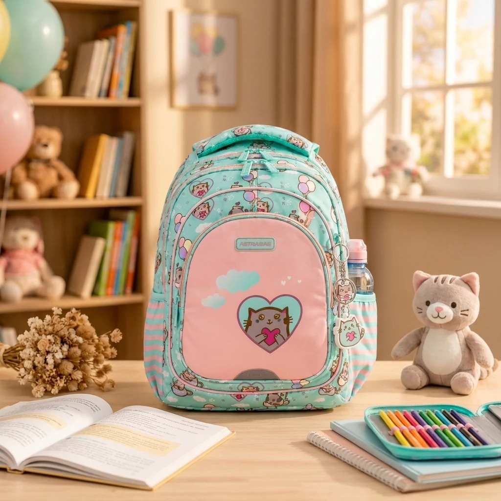 Рюкзак 3 відділення ASTRABAG AB330 Kitty`s World 502024001