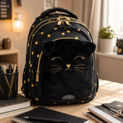 Рюкзак Astrabag AB330 Fluffy Kitty Black 502025021