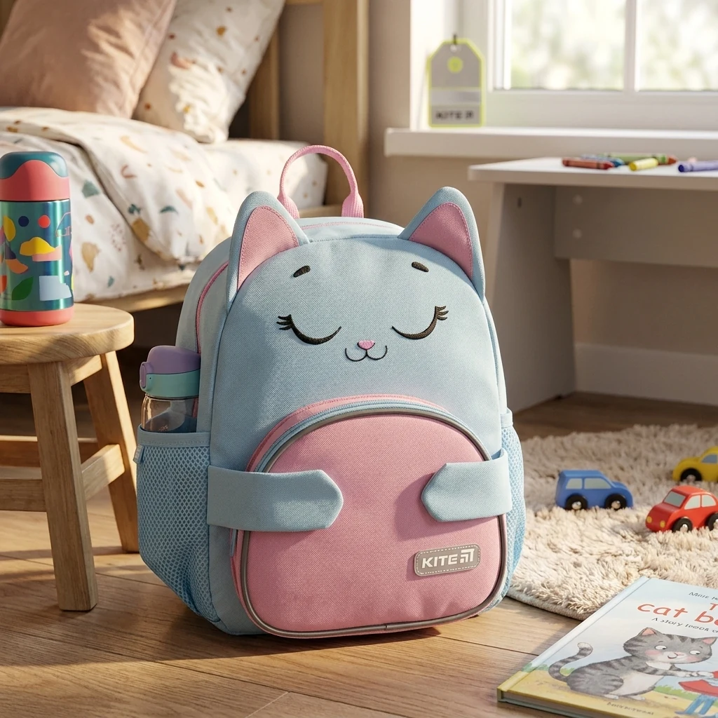 Рюкзак дитячий "Sleepy Cat" Kite K25-2727XS-2