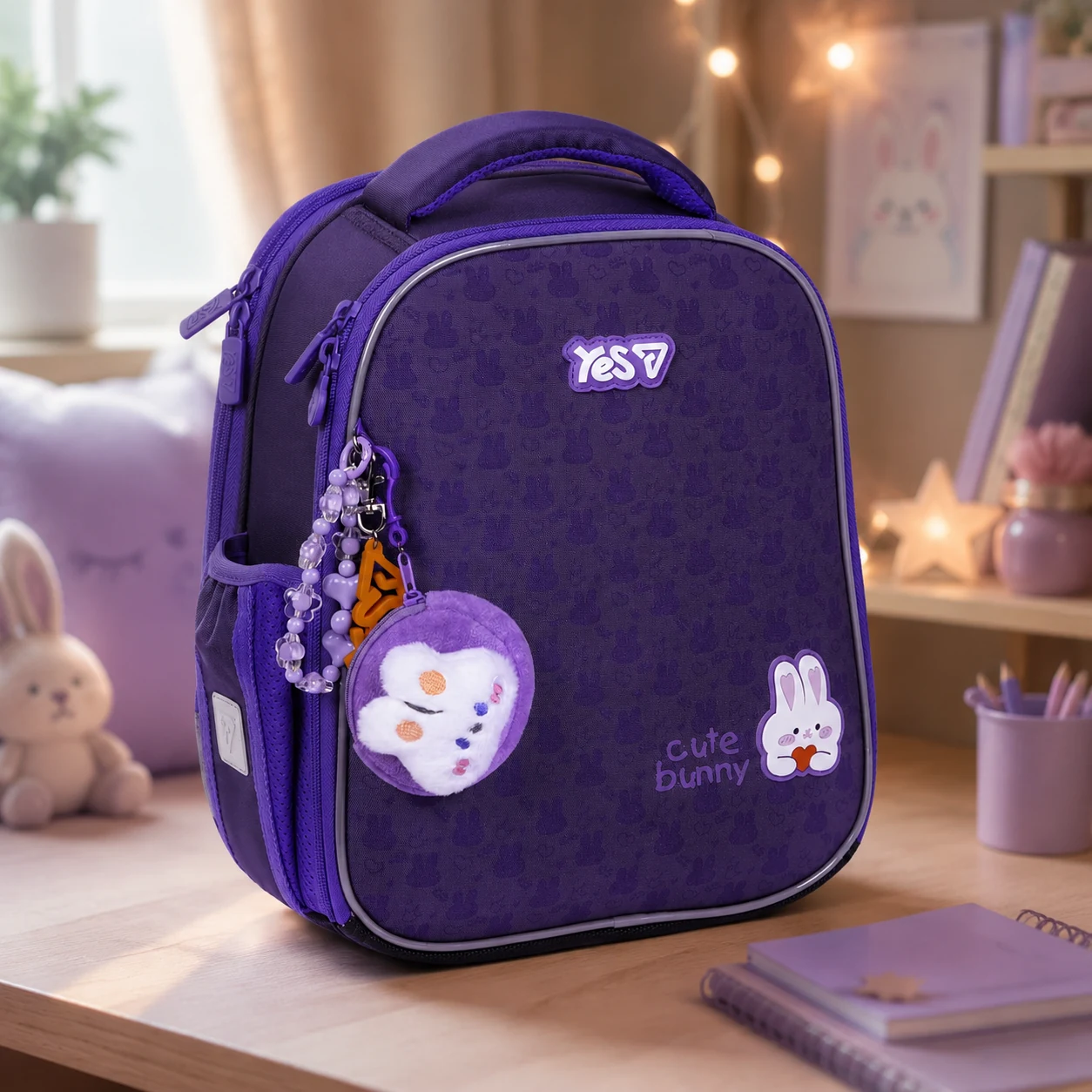 Рюкзак каркасний Yes H-100S Cute Bunny 550199 — 