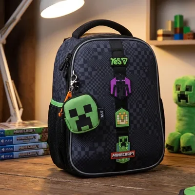 Рюкзак каркасний Yes H-100S Minecraft Adventure 550222