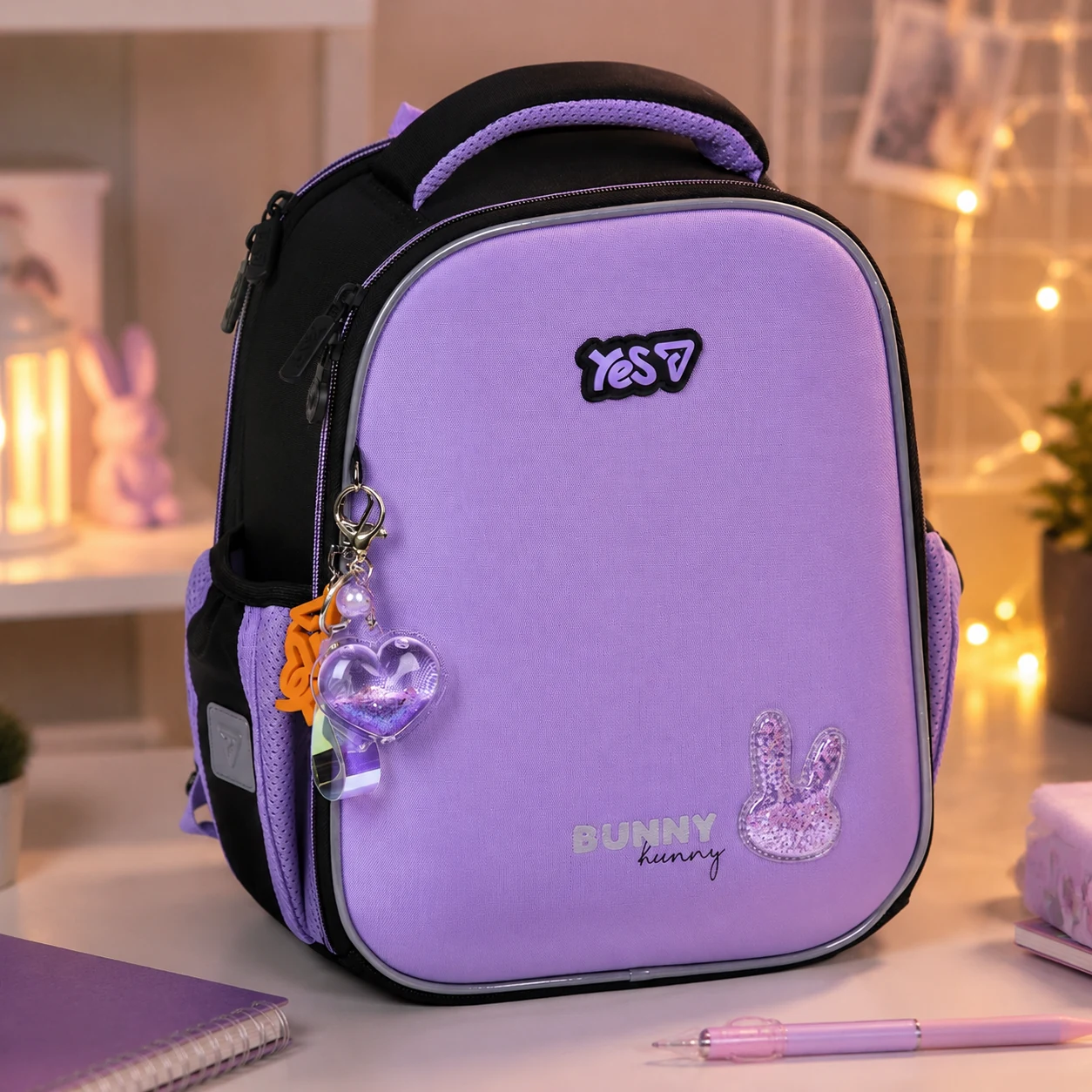 Рюкзак каркасний Yes H-100S Shiny Bunny 550204 — 