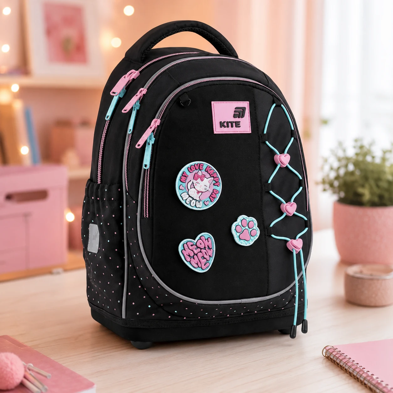 Рюкзак Kite Education 724 Pretty Kitty K26-724S-1 — 