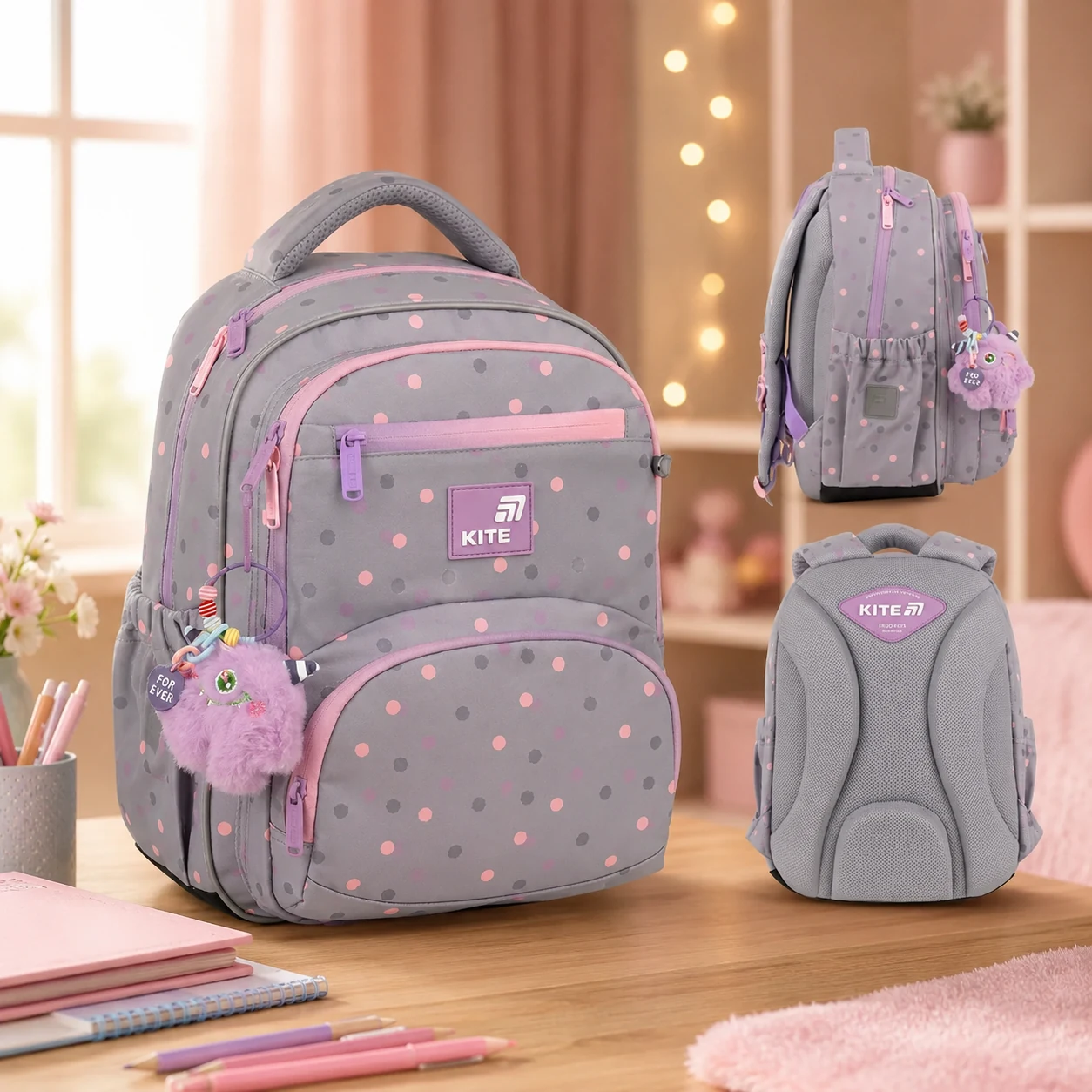 Рюкзак Kite Education 773 Cute Monster K26-773M-3 K26-773M-3 — 