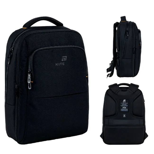 Рюкзак шкільний "City" Kite K25-2579L чорний