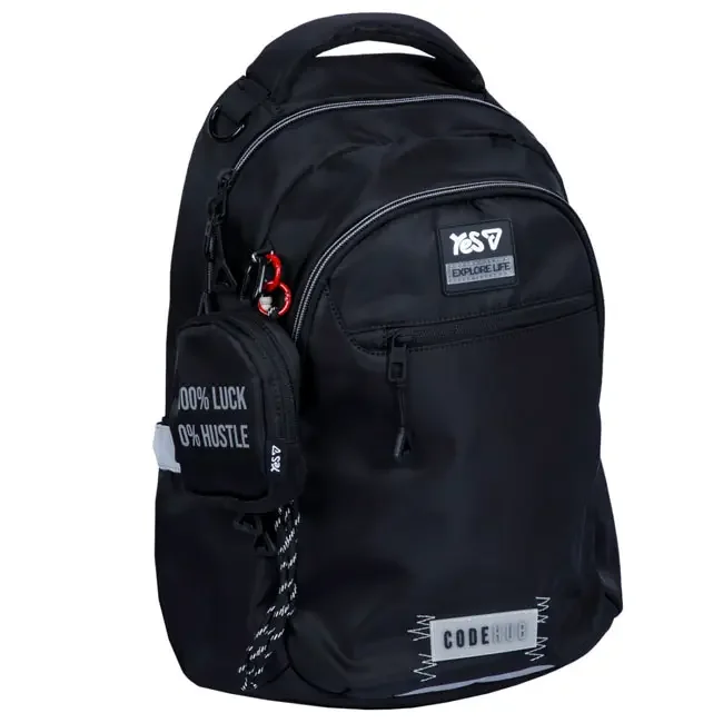 Рюкзак шкільний "Code Hub" ТS-54M 550331 чорний