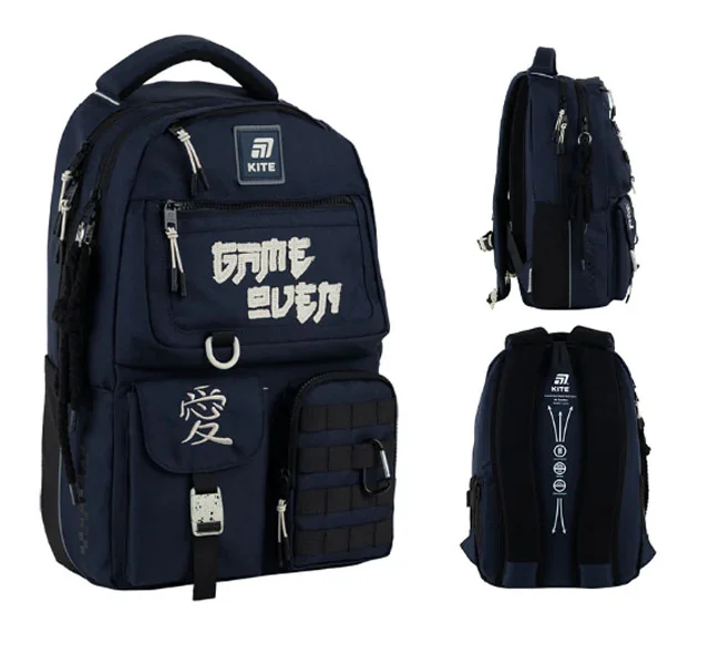 Рюкзак шкільний "Education"Anime" Kite K25-2587M-2 чорний