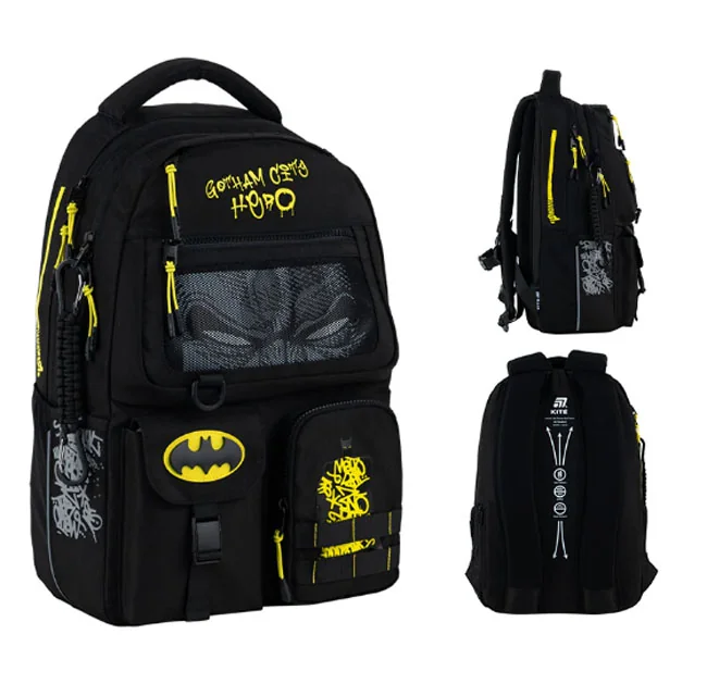 Рюкзак шкільний "Education"Batman" Kite DC25-2587M чорний