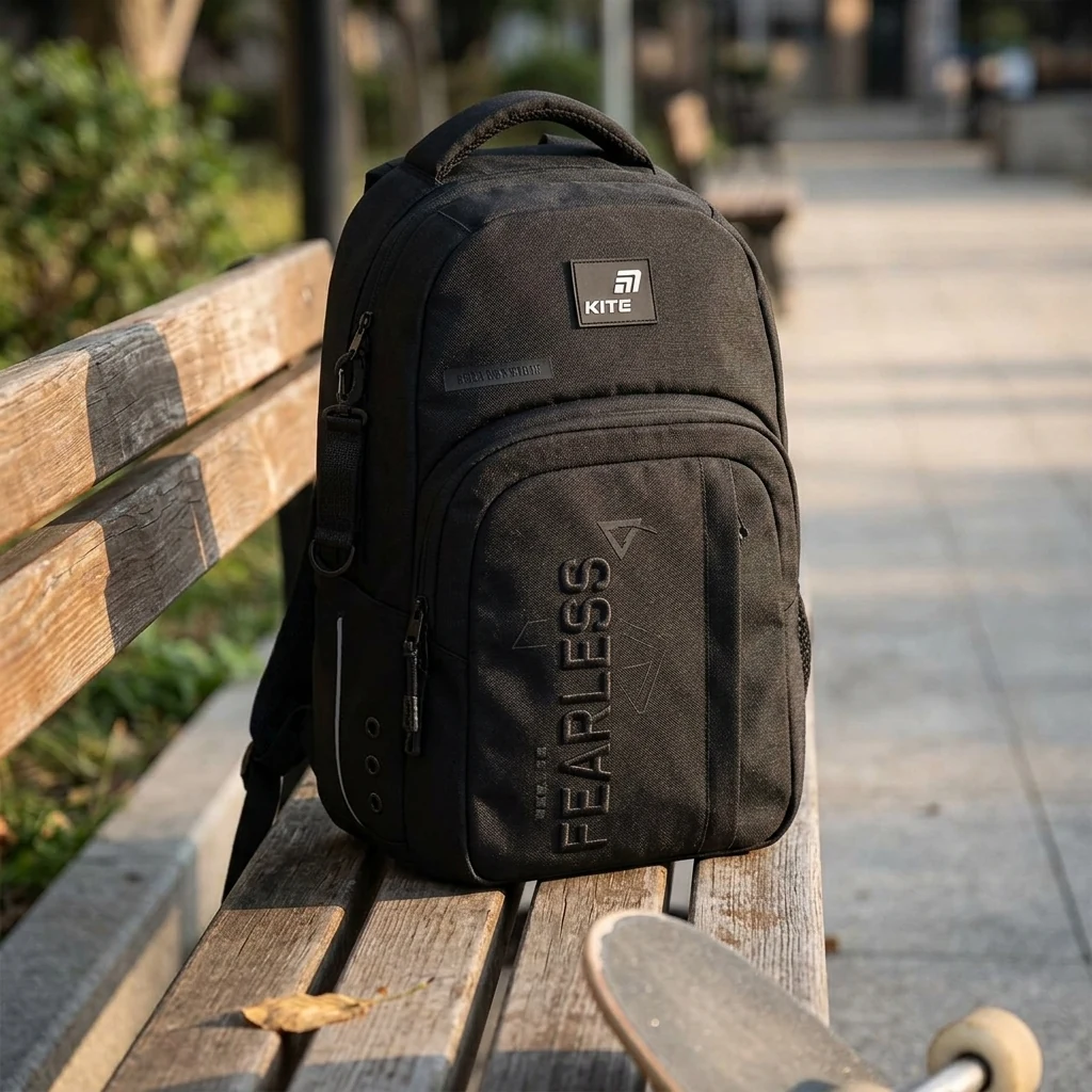 Рюкзак шкільний "Education"Fearless" Kite K26-2578L чорний