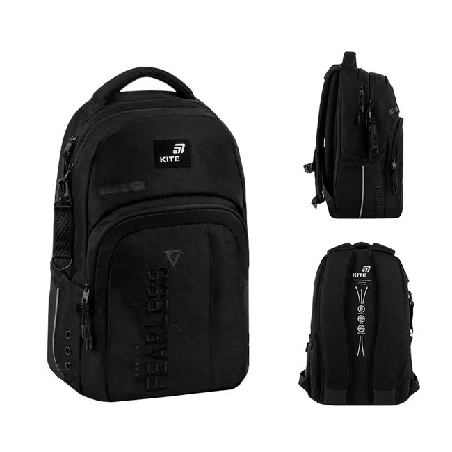 Рюкзак шкільний "Education"Fearless" Kite K26-2578L чорний