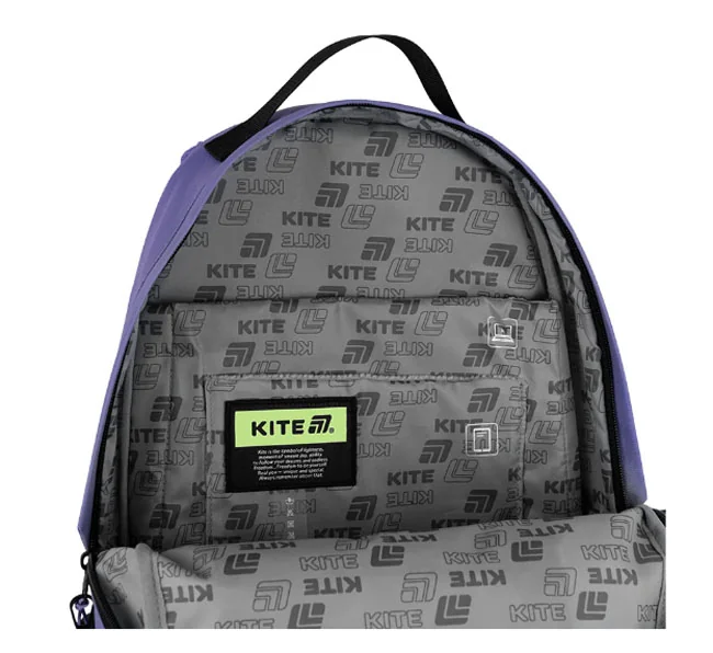 Рюкзак шкільний "Education"Good vibes" Kite K25-949L-2 фіолетовий — фото 3