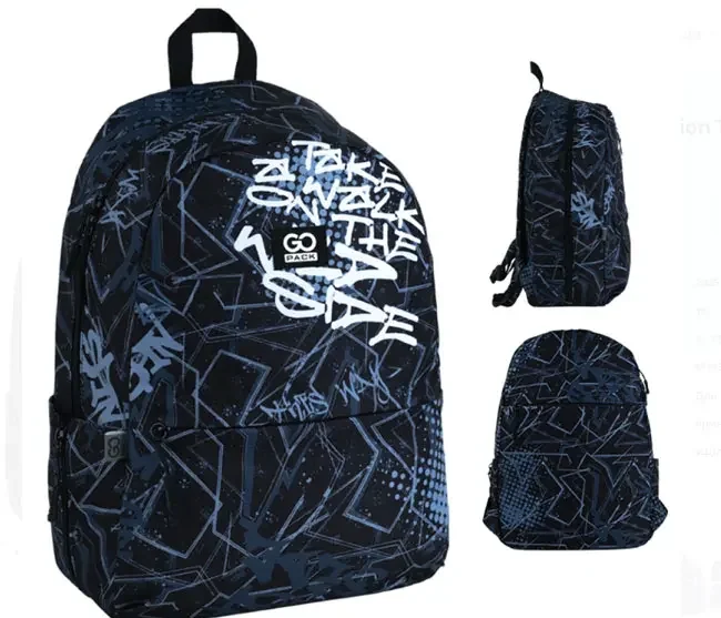 Рюкзак шкільний GoPack GO25-188M-1 чорний